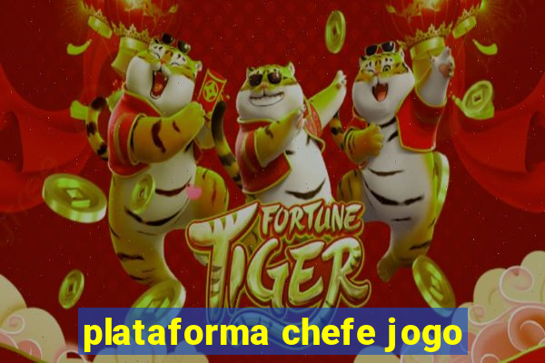 plataforma chefe jogo